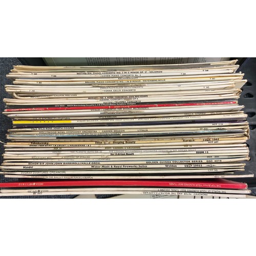 372 - BOX OF MISC. CLASSICAL RECORDS INC. EARLY STEREO