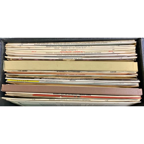 372 - BOX OF MISC. CLASSICAL RECORDS INC. EARLY STEREO