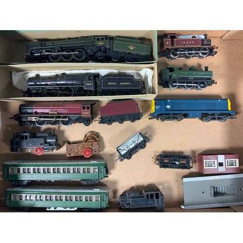 304 - MODEL RAILWAY 72008 CLAN CLASS, PART KIT BUILT, , BLACK 5, TRIANG PRINCES, LIMA CLASS 20, 20183, PLU... 