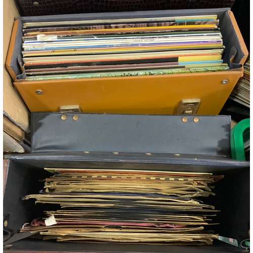 376 - A VERY LARGE COLLECTION OF ASSORTED RECORDS, CLEARED FROM A STORAGE UNIT AND UNSORTED