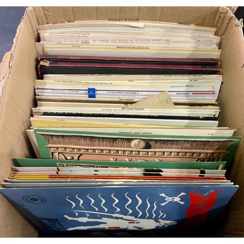 376 - A VERY LARGE COLLECTION OF ASSORTED RECORDS, CLEARED FROM A STORAGE UNIT AND UNSORTED