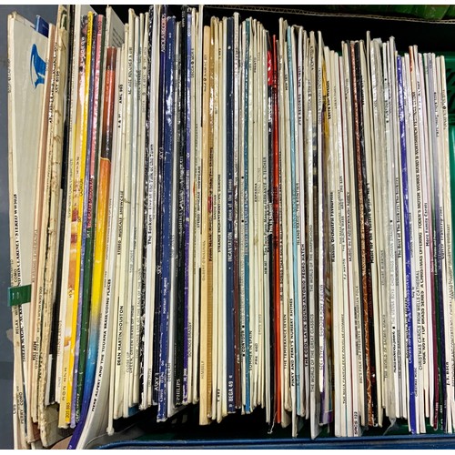 375 - A VERY LARGE COLLECTION OF ASSORTED RECORDS, CLEARED FROM A STORAGE UNIT AND UNSORTED