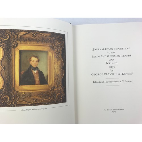 33 - JOURNAL OF AN EXPEDITION TO THE FEROE AND WESTMAN ISLANDS AND ICELAND 1833, SIGNED EDITION, NO. 181 ... 