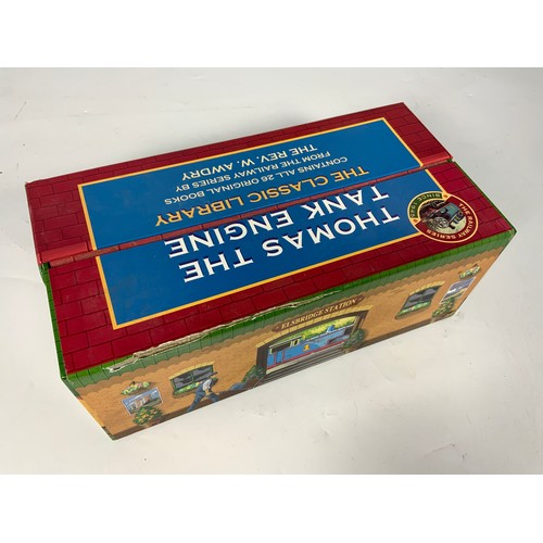 286 - A CASED SET OF THOMAS THE TANK ENGINE BOOKS, 1-26, THE CLASSIC LIBRARY COLLECTION