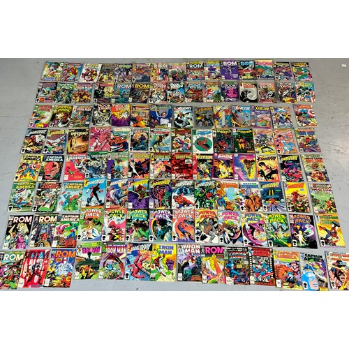 160 - QTY. MARVEL FRANCHISE COMICS, APPROX. 280 COMICS