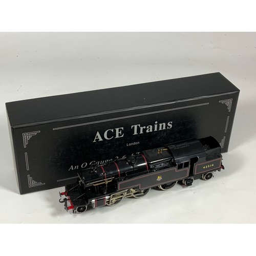 511 - ACE TRAINS, O GAUGE, BOXED 2-6-4 TANK, EX LMS, BR 42516, IN VGC, BR LINED BLACK LIVERY. ELECTRIC OPE... 