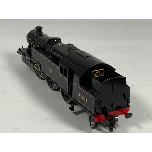 511 - ACE TRAINS, O GAUGE, BOXED 2-6-4 TANK, EX LMS, BR 42516, IN VGC, BR LINED BLACK LIVERY. ELECTRIC OPE... 