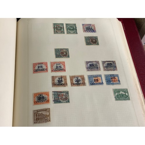 584 - STAMPS, ALBUMS X 7 IN BOX WITH MANY, MANY PICKINGS NOTED BSA DOUBLE HEADS, COMMONWEALTH COUNTRIES QV... 