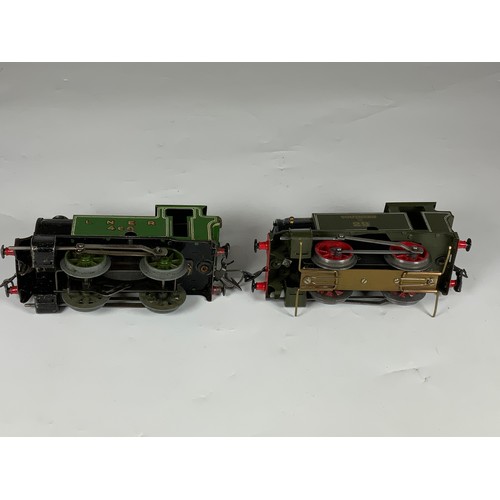 501 - HORNBY C/W 0-4-0 TANK, LNER 460, & A SIMILAR 0-4-0 TANK LOCOMOTIVE WITH SR TRANSFERS & MODIFIED TO 3... 