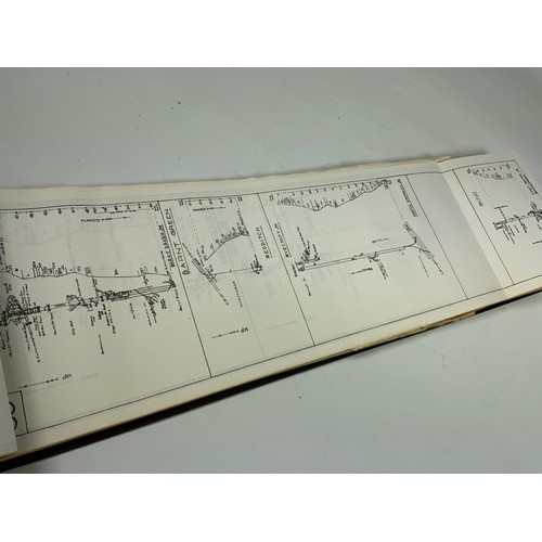 295 - BRITISH RAILWAYS INFRASTRUCTURE BOOKLET OF TRACK PLANS & DIAGRAMS, LM REGION C. 1969, WEST COAST MAI... 