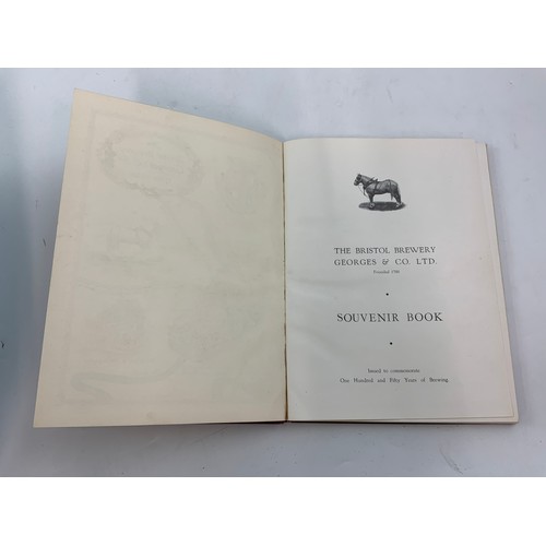 84 - SOUVENIR BOOK OF BRISTOL BREWERY GEORGES & CO LTD, 150 TEARS OF BREWING 1788 - 1938, PLUS A NUMBERS ... 