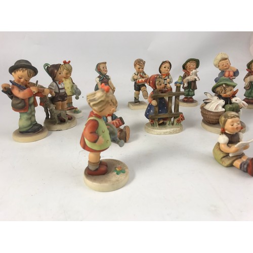 89 - COLLECTION OF HUMMEL FIGURES