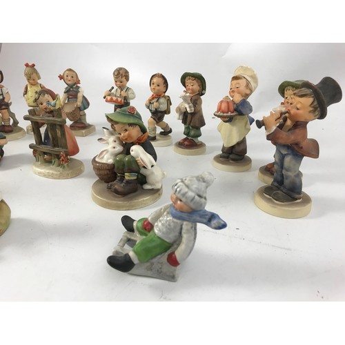 89 - COLLECTION OF HUMMEL FIGURES