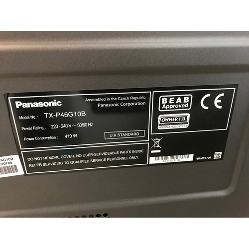 393 - PANASONIC FLAT SCREEN TV