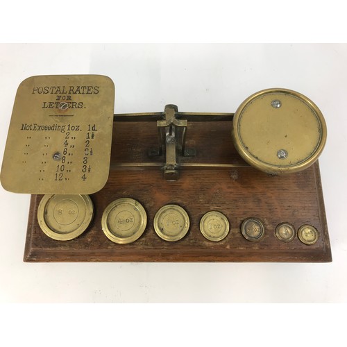 359 - POSTAL SCALES AND WEIGHTS