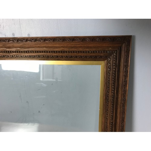 56 - PR. GLAZED OAK PICTURE FRAMES, EACH APPROX. 62 X 84 cm overall, picture size approx. 47x 63 cm