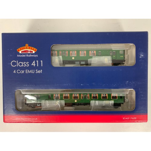 445 - BACHMANN 31-425A, 4 CEP EMU UNIT, 7141, LATE SR GREEN, DCC READY