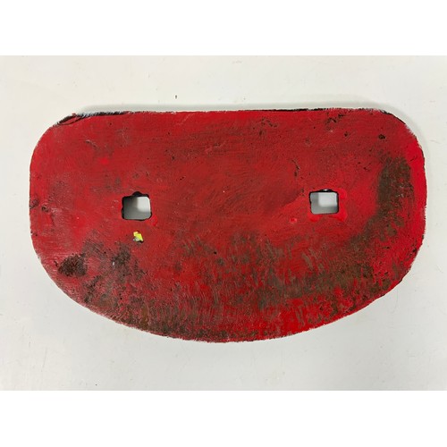 153 - CAST IRON WAGONPLATE LMS 12T 183017