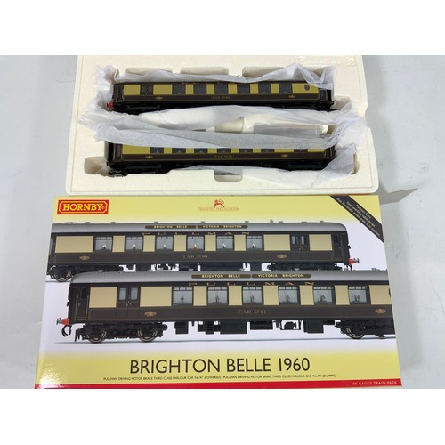 440 - HORNBY R3184, BRIGHTON BELLE 1960 TRAIN PACK, SET, BOXED, DCC READY