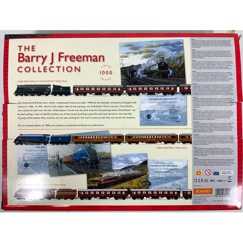 437 - HORNBY R2908, B J FREEMAN COLLECTION, 'FIREWORKS AT CHILCOMPTON' TRAIN PACK, DCC READY, BOXED