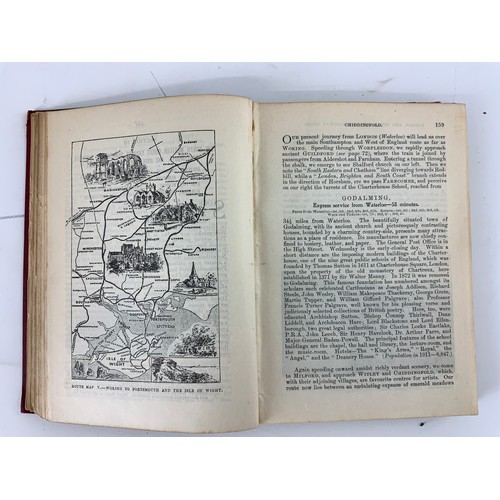 163 - OFFICIAL GUIDE TO THE LONDON & SOUTH WESTERN RAILWAY 1912