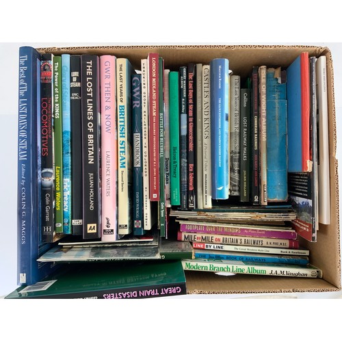 200 - BOX OF ASSORTED RAILWAY BOOKS