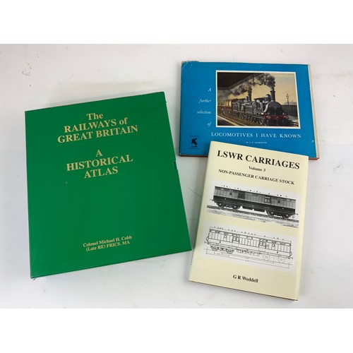 201 - THE RAILWAYS OF GREAT BRITAIN, A HISTORICAL ATLAS, COLONEL MICHAEL H COBB, BOUND VOLUMES 1 & 2 2003 ... 