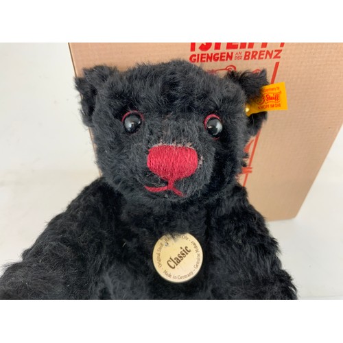 64 - STEIFF CLASSIC TEDDYBEAR 28, 005992, IN ORIGINAL CARD BOX