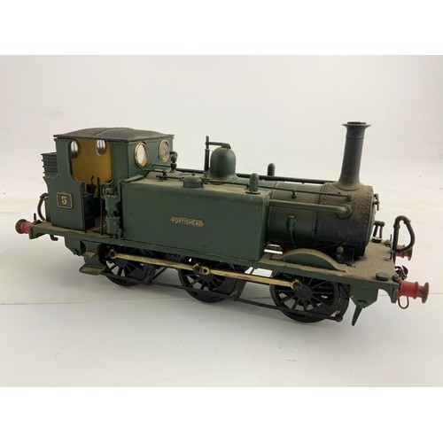 463 - 0 GAUGE 0-6-0 WC&P TANK ENGINE, BASED ON THE WESTON, CLEVEDON & PORTISHEAD RAILWAY LOCOMOTIVE 'PORTI... 