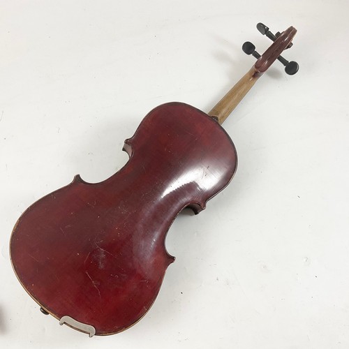 373 - A ‘MAIDSTONE VIOLIN BY JOHN MURDOCH AND CO LTD, LONDON, TOGETHER WITH A SIMILAR UN-NAMED VIOLIN, SPR... 