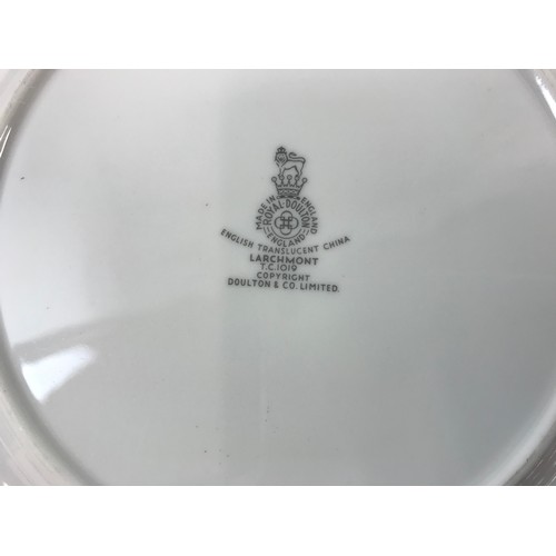 245 - ROYAL DOULTON LARCHMENT PART DINNER SERVICE