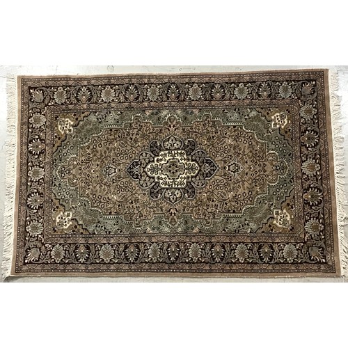 716 - BLUE GROUND RUG 188cm x 122cm