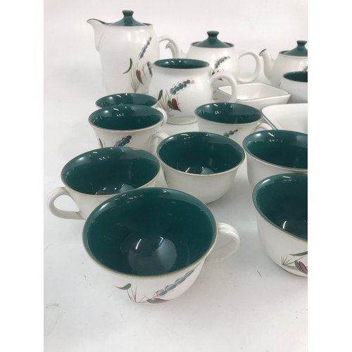 241 - DENBY GREEN WHEAT TEAWARE