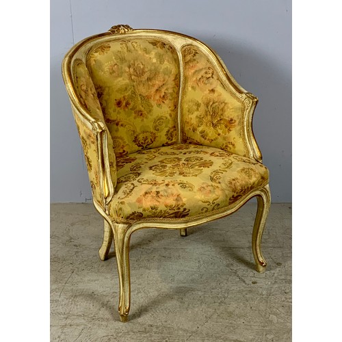 698 - FRENCH SALON STYLE CHAIR