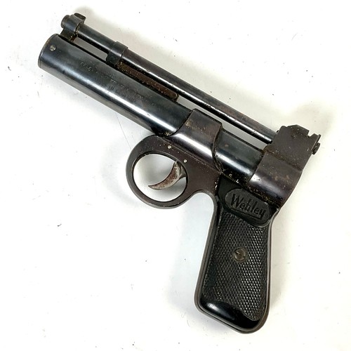 188 - THE WEBLEY ‘JUNIOR’ 0.177 CAL VINTAGE AIR PISTOL
NOTE PURCHASER MUST BE 18 YEARS OR OLDER AND THE IT... 