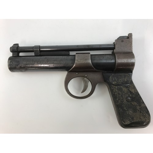 200 - WEBLEY & SCOTT JUNIOR AIR PlSTOL
NOTE PURCHASER MUST BE 18 YEARS OR OLDER AND THE ITEM MUST BE COLLE... 