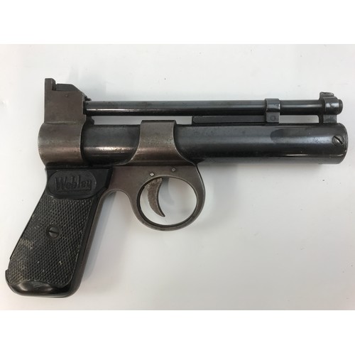 200 - WEBLEY & SCOTT JUNIOR AIR PlSTOL
NOTE PURCHASER MUST BE 18 YEARS OR OLDER AND THE ITEM MUST BE COLLE... 