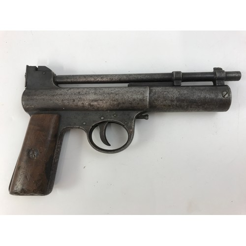 191 - WEBLEY & SCOTT AIR PISTOL MARK 1
NOTE PURCHASER MUST BE 18 YEARS OR OLDER AND THE ITEM MUST BE COLLE... 