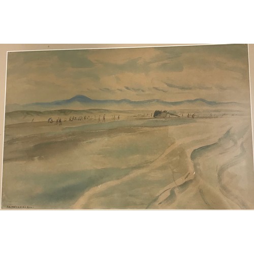 25 - TA McCORMAC (1883-1973) NZ ARTIST. WATERCOLOUR 