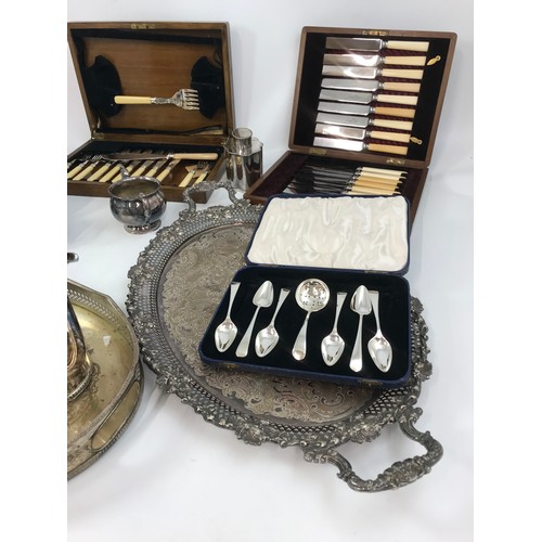 315 - QUANTITY OF SILVER PLATED WARE