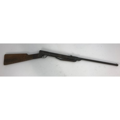 206 - VINTAGE DIANA AIR RIFLE WITH UNDERLEVER MECHANISM