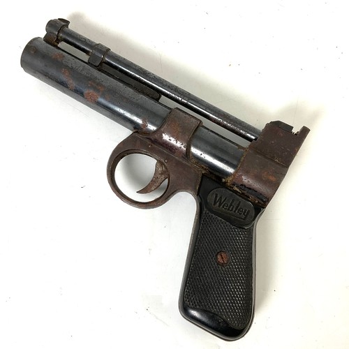 196 - THE WEBLEY ‘JUNIOR’ 0.177 CAL. VINTAGE AIR PISTOL
NOTE PURCHASER MUST BE 18 YEARS OR OLDER AND THE I... 