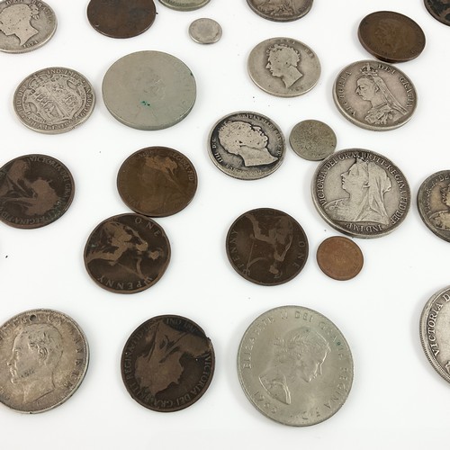 456 - MISC. COINS INC. ‘SILVER’ PRE DECIMAL AND COMMEMORATIVES ETC.