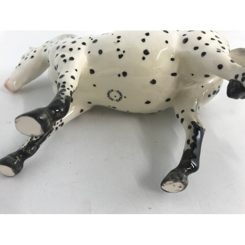 46 - RARE BESWICK  BRITISH SPOTTED APPALOOSA MODEL NO 1516