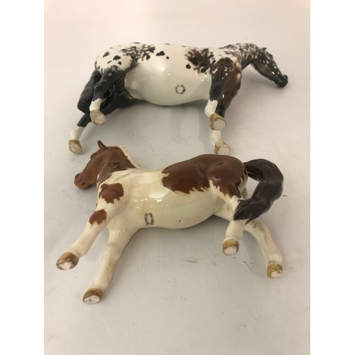 71 - BESWICK APPALOOSA & BESWICK SKEWBALD PONY