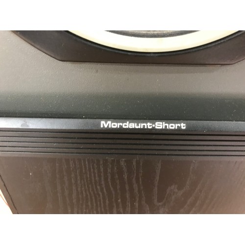 153 - HI-FI INTEREST, PAIR MORDAUNT-SHORT  SPEAKERS, MS55Ti