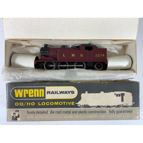 470 - WRENN BOXED W2214, 0-6-2 TANK LOCOMOTIVE, LMS RED