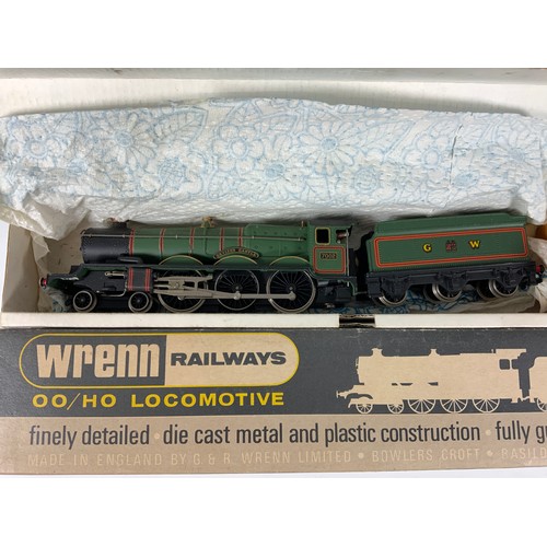 471 - WRENN BOXED W2222 4-6-0 CASTLE, 7002 DEVIZES CASTLE, GW LIVERY, PACKER NO 3