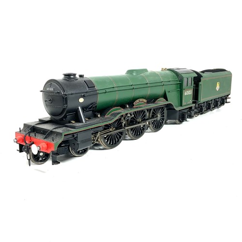 503 - GAUGE 1 RADIO CONTROLLED LOCOMOTIVE, PETER SPOERER MODEL ENGINEERS, LNER PACIFIC 4-6-2 60103 FLYING ... 