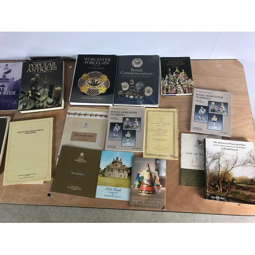 100 - ROYAL WORCESTER REFERENCES BOOKS, BOOKLETS, ETC